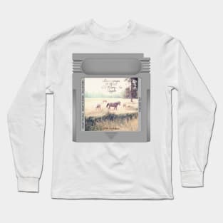 Sometimes I Wish We Were an Eagle Game Cartridge Long Sleeve T-Shirt